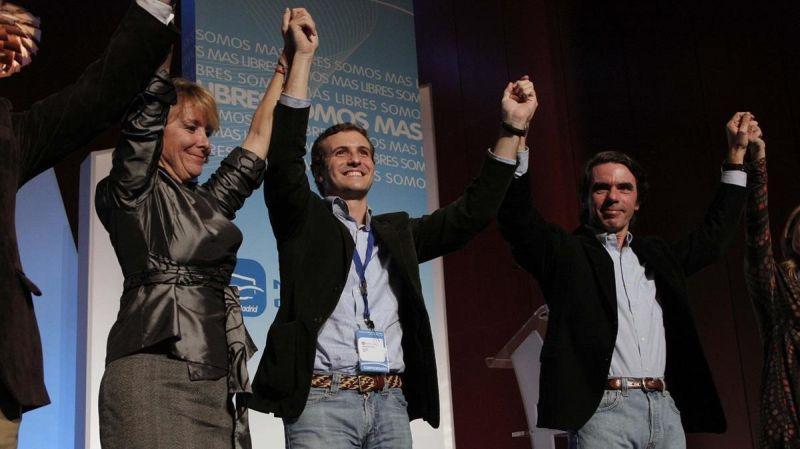 El «liberalismo» de la era Aznar y la era Aguirre.